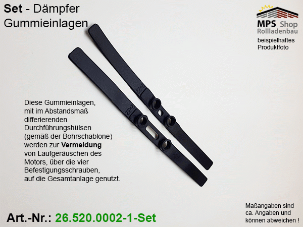 26.520.0002-1-Set Dämpfergummis