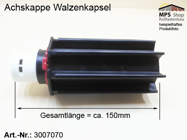 Achskappe, Walzenkapsel federnd SW60 (ROMA)