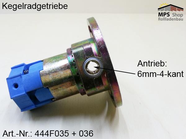 Kurbelgetriebe, 2:1 / 3:1, SW40, Kopf 38mm