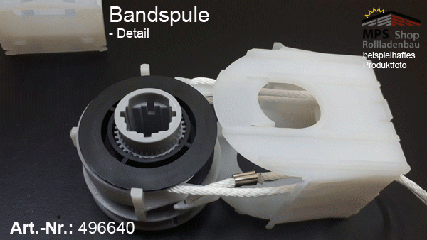 496640 - Bandspule Raffstore HüppeLux, Band 6mm