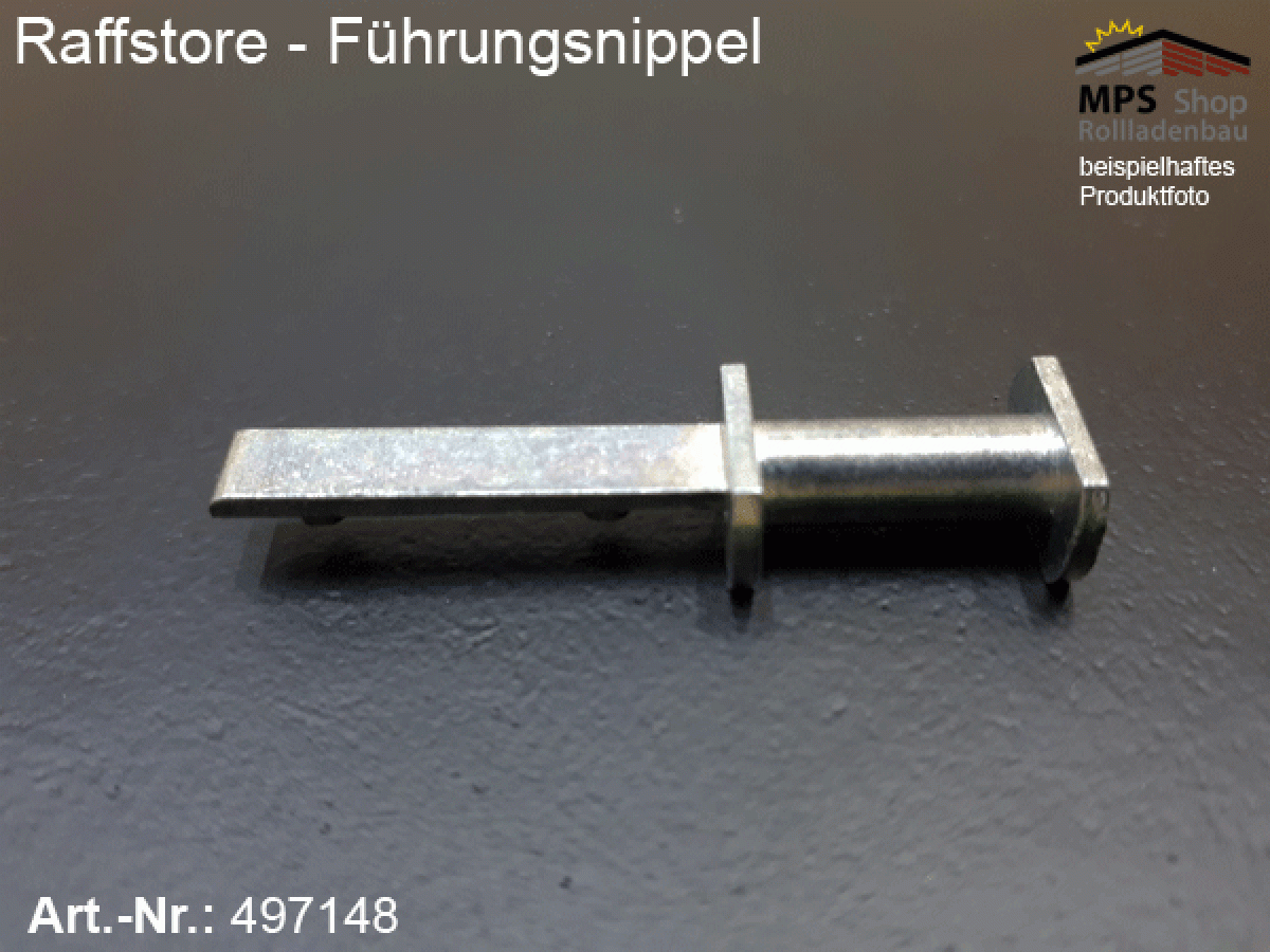 497148, Führungsnippel Metall, Länge 44mm