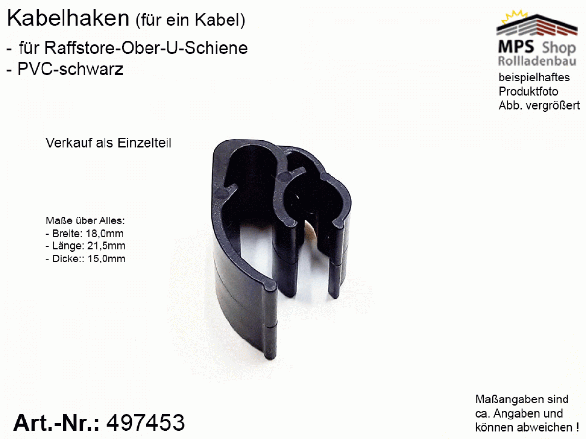 497453 Kabelhaken, Kabel-Klemmhalter