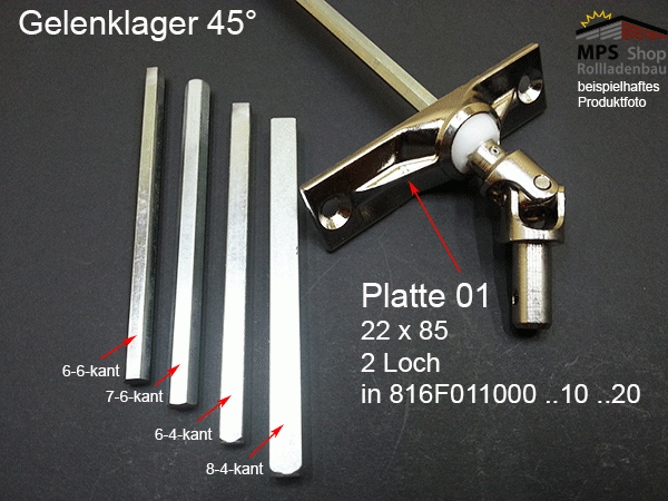 Gelenklager 45° - 816F011000 - Kopie