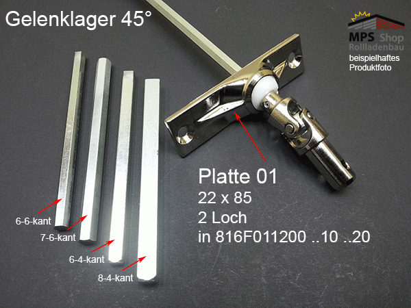 Gelenklager 45° - 816F011201 - Kopie