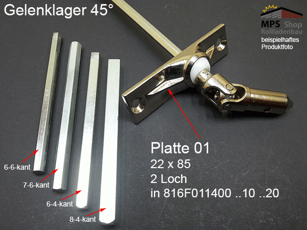 Gelenklager 45° - 816F011403