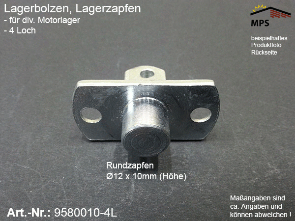 9580010-4L Lagerzapfen, Lagerbolzen für Motorkopf / Lager