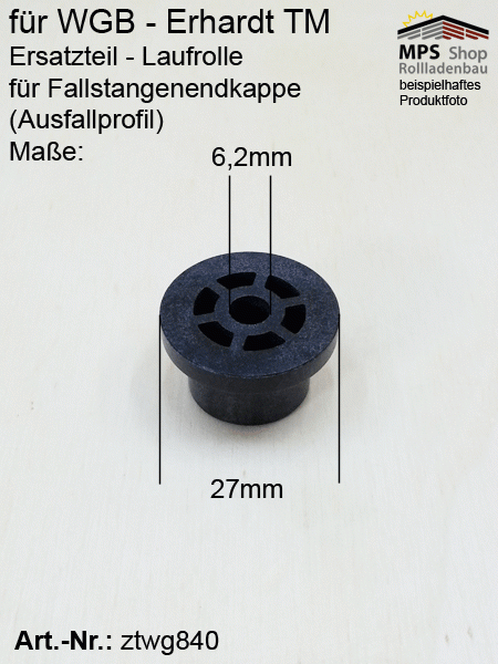 Laufrolle WGB - Ersatzteil