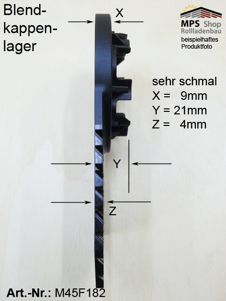 Motorlager für Blendkappe - LOXONE bzw. SolidLine - SOC-Kopf