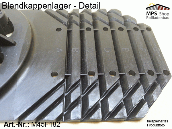 Motorlager für Blendkappe - LOXONE bzw. SolidLine - SOC-Kopf