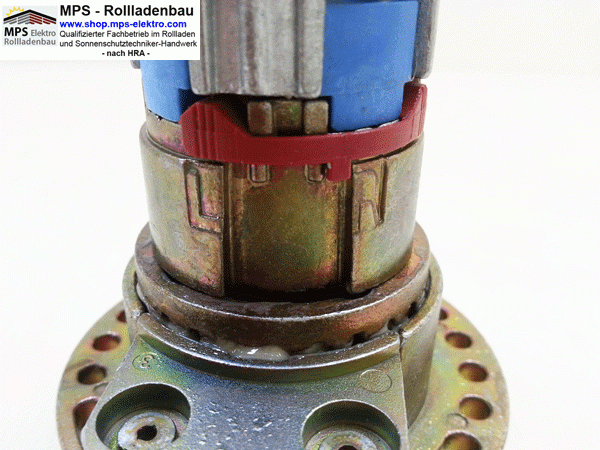 444F617-U-2:1, Kegelradgetriebe, Kurbelgetriebe WERU-KBW, UMSCHALTBAR, kl.Fuß, mit Flansch