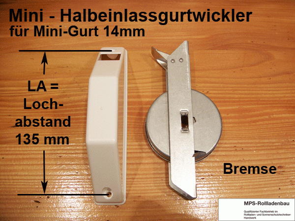 Halbeinlasswickler (Mini) kompl.