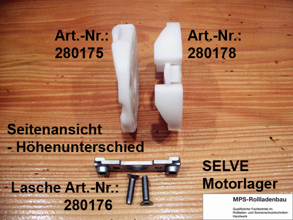 Motorlager SELVE - Gesamtlistung