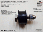 05.06.50 - Laufrolle, Umlenkrolle, Bandführung, oben/unten, WGB z.B.: Varisol Typ20, Set