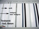 TEX-Band 5,0 x 0,18mm, div. Farben